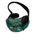 Polar Bear Knitted Pattern Print Pet Sling Carrier