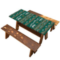 Polar Bear Knitted Pattern Print Picnic Table Cover