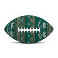 Polar Bear Knitted Pattern Print Rugby Ball