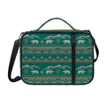 Polar Bear Knitted Pattern Print Shoulder Strap Bible Bag