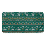 Polar Bear Knitted Pattern Print Towel