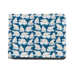 Polar Bear On Ice Pattern Print Bifold Wallet