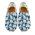 Polar Bear On Ice Pattern Print Casual Shoes
