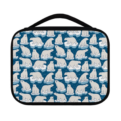 Polar Bear On Ice Pattern Print Classic Bible Case