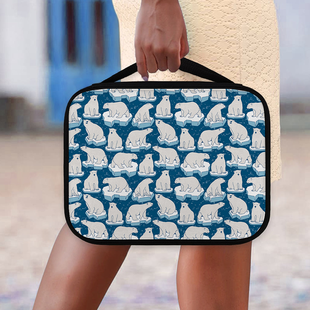 Polar Bear On Ice Pattern Print Classic Bible Case