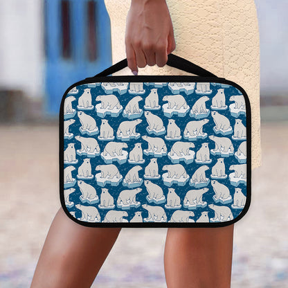 Polar Bear On Ice Pattern Print Classic Bible Case