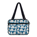Polar Bear On Ice Pattern Print Double Strap Bible Bag