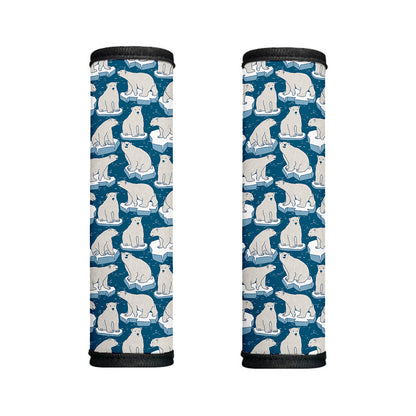 Polar Bear On Ice Pattern Print Handle Covers