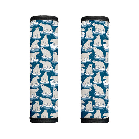Polar Bear On Ice Pattern Print Handle Covers
