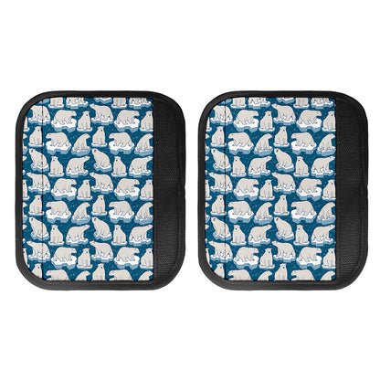 Polar Bear On Ice Pattern Print Handle Covers