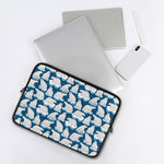 Polar Bear On Ice Pattern Print Laptop Sleeve