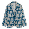 Polar Bear On Ice Pattern Print Men's Blazer