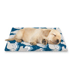 Polar Bear On Ice Pattern Print Pet Cooling Mat Cover