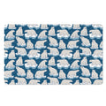 Polar Bear On Ice Pattern Print Polyester Doormat
