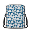 Polar Bear On Ice Pattern Print Rectangular Crossbody Bag