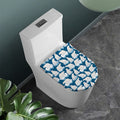 Polar Bear On Ice Pattern Print Toilet Lid Cover