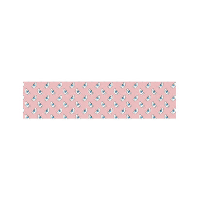 Polar Bear Reading Book Pattern Print Bed Runner