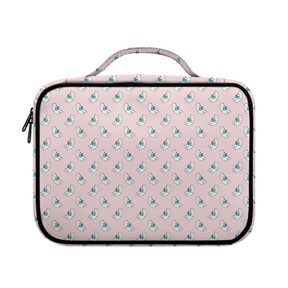 Polar Bear Reading Book Pattern Print Briefcase Bible Bag