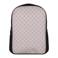 Polar Bear Reading Book Pattern Print Casual Backpack