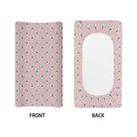 Polar Bear Reading Book Pattern Print Changing Pad Cover