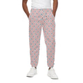 Polar Bear Reading Book Pattern Print Cotton Sweatpants