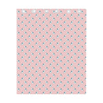 Polar Bear Reading Book Pattern Print Curtain