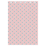 Polar Bear Reading Book Pattern Print Curtain