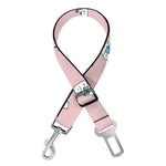 Polar Bear Reading Book Pattern Print Dog Seat Belt