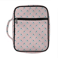 Polar Bear Reading Book Pattern Print Front Pocket Bible Bag