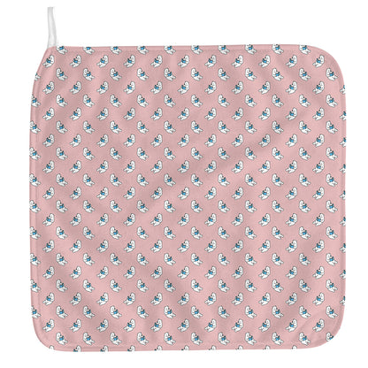 Polar Bear Reading Book Pattern Print Hand Towel