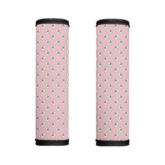 Polar Bear Reading Book Pattern Print Handle Covers