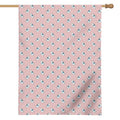 Polar Bear Reading Book Pattern Print House Flag