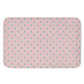 Polar Bear Reading Book Pattern Print Indoor Door Mat