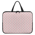 Polar Bear Reading Book Pattern Print Laptop Sleeve With Handle