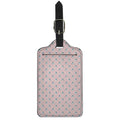 Polar Bear Reading Book Pattern Print Luggage Tag