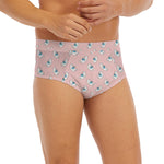Polar Bear Reading Book Pattern Print Men's Briefs