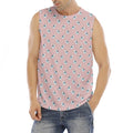 Polar Bear Reading Book Pattern Print Men's Fitness Tank Top