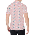 Polar Bear Reading Book Pattern Print Men's Shirt