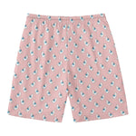 Polar Bear Reading Book Pattern Print Men's Swim Trunks