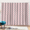 Polar Bear Reading Book Pattern Print Pencil Pleat Curtains