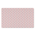 Polar Bear Reading Book Pattern Print Polyester Doormat