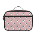 Polar Bear Reading Book Pattern Print Portable Lunch Bag