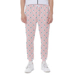 Polar Bear Reading Book Pattern Print Scuba Joggers