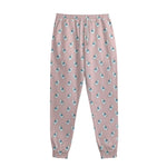 Polar Bear Reading Book Pattern Print Sweatpants
