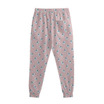 Polar Bear Reading Book Pattern Print Sweatpants