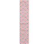 Polar Bear Reading Book Pattern Print Table Runner