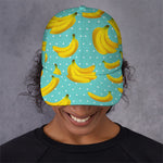 Polka Dot Banana Pattern Print Baseball Cap