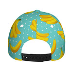 Polka Dot Banana Pattern Print Baseball Cap