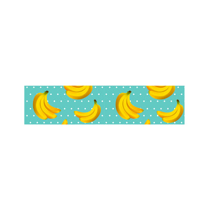 Polka Dot Banana Pattern Print Bed Runner