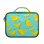 Polka Dot Banana Pattern Print Briefcase Bible Bag
